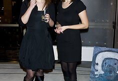 Galerijos Gaidys įkūrėjos Agnė Adomėnė ir Jurgita Juospaitytė
