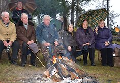 Vėlinių laužai Margionyse