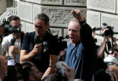 Protestas Serbijoje