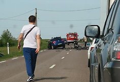 Avarija Kelmės rajone