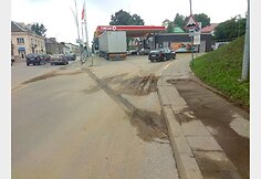 Kėdainiai tvarkosi po liūties. 
