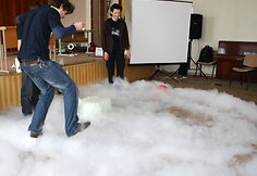 Stovykla „Studentai – moksleiviams, moksleiviai – studentams“.