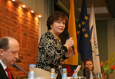 Krašto apsaugos ministrė Rasa Juknevičienė