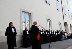 VU paminėjo mokslo metų pradžią. 