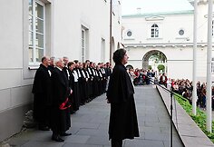 VU paminėjo mokslo metų pradžią. 