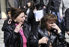 Mokytojai ir studentai po įvykio Azerbaidžano sostinės akademijoje sukrėsti.