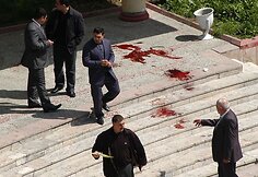 Azerbaidžane sostinės Baku Naftos akademijoje surengtas kruvinas išpuolis.