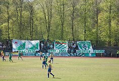 Akimirkos iš sekmadienį 15 val. Vingio parke vykusių varžybų VMFD ŽALGIRIS – FK LIETAVA (Jonava).