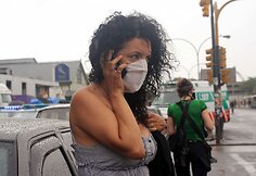 Buenos Aires apgaubė nuodingas debesis, evakuojami žmonės