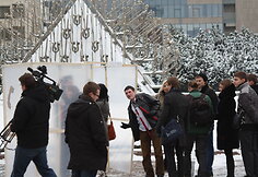 Studentų protesto akcija