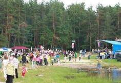 &Scaron;ventė vyko Kintų miestelio paplūdimyje.