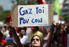 Turkijoje tęsiasi protestai.