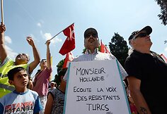 Turkijoje tęsiasi protestai.