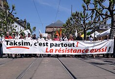 Turkijoje tęsiasi protestai.