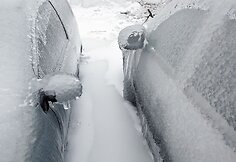 Slovėnija &ndash; ledo gniaužtuose.