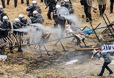 ES žemdirbių protestas