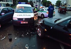 Avarija Vilniuje