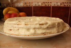 Tortas beveik paruo&scaron;tas, teliko papuo&scaron;ti. 
