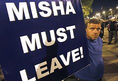 Gruzijoje – protestas prieš Michailą Saakašvilį.