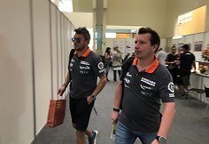 Antanas Juknevičius su &scaron;turmanu Dariumi Vaičiuliu įveikė administracinę komisiją. 