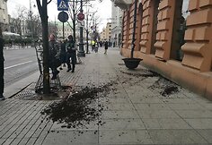 BMW avarija Vilniuje