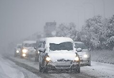 Siaučiant pūgai, vairuotojai priversti vairuoti itin atsargiai.