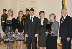 Prokuroro Gintaro Sereikos šeima