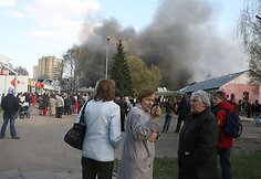 Ketvirtadienį 17.22 val. sostinės ugniagesiai gavo pranešimą apie gaisrą Savanorių prospekte.