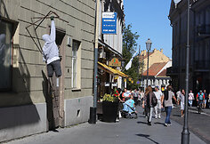 Skultūra Vilniaus senamiestyje