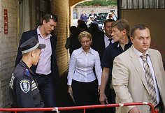 J.Tymošenko arešto akimirka