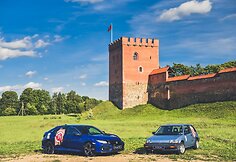 Vitoldas Milius automobiliu „Honda Civic“ važiuoja LDK pėdsakais