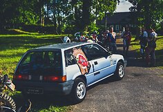 Vitoldas Milius automobiliu „Honda Civic“ važiuoja LDK pėdsakais