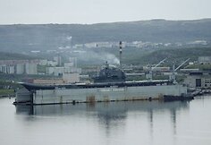 Povandeninis laivas  &bdquo;Jekaterinburg&ldquo; doke