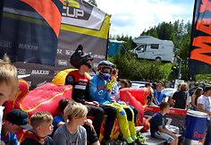 Rokas Sviderskis dviračių &bdquo;downhill&ldquo; varžybose