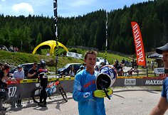 Rokas Sviderskis dviračių &bdquo;downhill&ldquo; varžybose