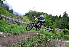 Rokas Sviderskis dviračių &bdquo;downhill&ldquo; varžybose
