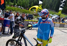 Rokas Sviderskis dviračių &bdquo;downhill&ldquo; varžybose