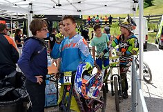 Rokas Sviderskis dviračių &bdquo;downhill&ldquo; varžybose