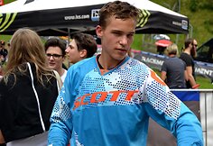 Rokas Sviderskis dviračių &bdquo;downhill&ldquo; varžybose