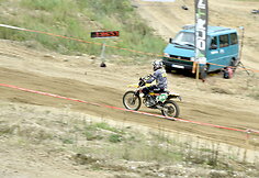 &bdquo;Perkūno&ldquo; trasoje Cross Country varžybose lankėsi Dakaro motociklininkai 