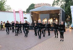 Ralis &bdquo;Aplink Lietuvą&ldquo;, elektromobilių slalomas
