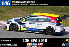 Baltijos čempionų &bdquo;GSR Motorsport&ldquo; komandos sezoną vainikuos &bdquo;Creventic 12H&ldquo; lenktynės
