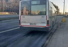 Autobuso vairuotojas pažeidė taisykles
