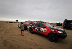Dakaro dienora&scaron;tis: &bdquo;Toyota Gazoo Racing&ldquo; automobilio gelbėjimo operacija