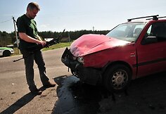 Avarija prie posūkio į Karveli&scaron;kių kapines, ties Vilniumi