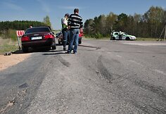 Avarija prie posūkio į Karveli&scaron;kių kapines, ties Vilniumi