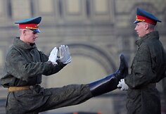 Karinio parado repeticija Maskvoje