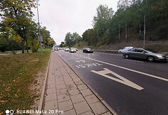 A juosta Vilniuje, Ukmergės gatvėje: kai nebudi policija, srautas ja padidėja