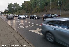 A juosta Vilniuje, Ukmergės gatvėje: kai nebudi policija, srautas ja padidėja