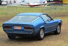 Techni&scaron;kai, Alfa Romeo Montreal buvo sportinis automobilis, bet jis pasižymėjo superautomobilio stiliumi ir proporcijomis. (Matthias v.d. Elbe, Wikimedia(CC BY-SA 4.0)